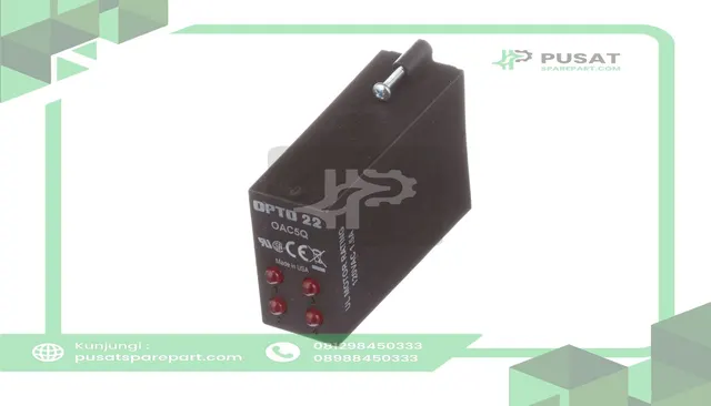 Opto 22 OAC5Q Module, Digital, 12 to 280 VAC, 12 mA @ 5 VDC, 5 mA (RMS) (Off-State) @ 60 Hz - gambar 5