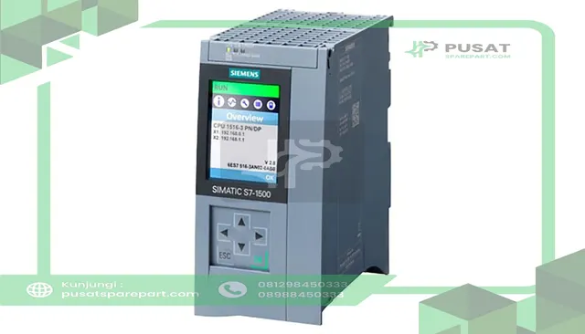 Siemens 6ES75163AP030AB0 CPU 1516-3 PN/DP. 1MB Prog.. 5MB Data