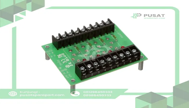 Opto 22 PB4R Mounting Rack, Standard, Digital, Direct Connect, 4 Channel Output Module