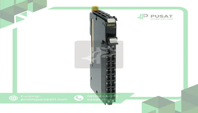 Omron Automation NX-OD5121 PLC Expansion Module, 16 Transistor Outputs, 12mm, NPN, 5-24 VDC, NX Series