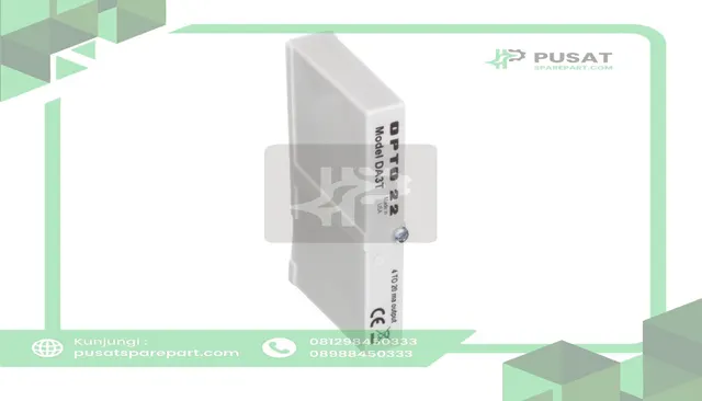 Opto 22 DA3T Module, Analog Output, 15 VDC, 4 to 20mA (Isolated), 12 Bits, 0 to degC - gambar 2