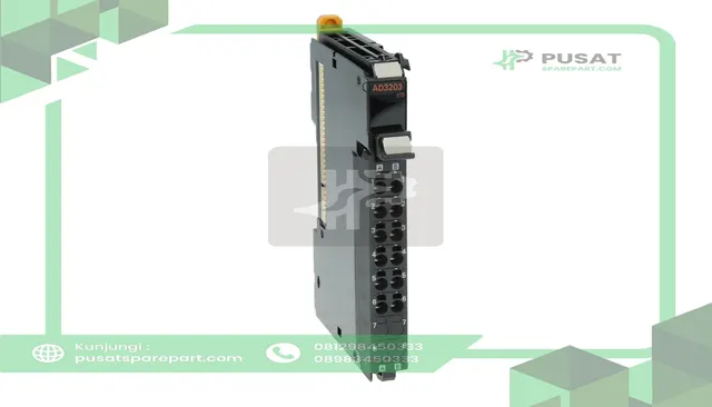 Omron Automation NX-AD3203 PLC Expansion Module, 4 Analog Current Singl End In, Free Run Refresh, NX Series