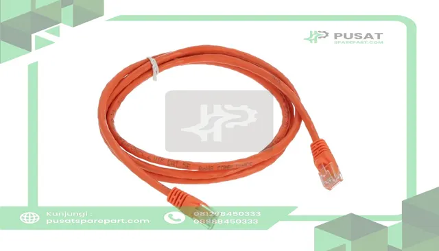 Maple Systems 7431-0104 Assy-Cable, Cat5E, 350Mhz, Crossover, 5, Org/Red - gambar 5