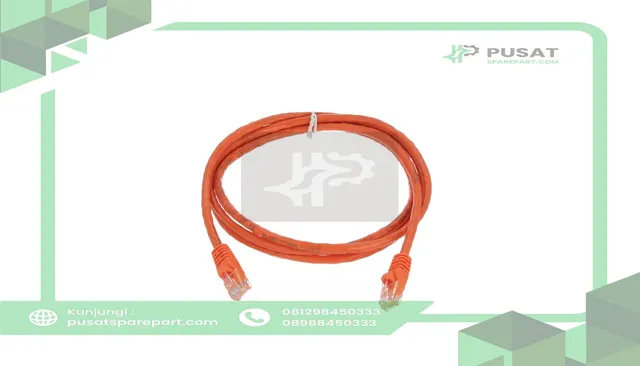 Maple Systems 7431-0104 Assy-Cable, Cat5E, 350Mhz, Crossover, 5, Org/Red - gambar 4