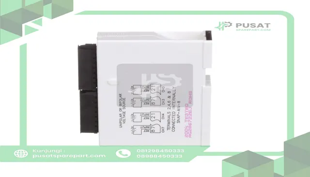 Opto 22 SNAP-AIV-8 PLC I/O Module SNAP 8 x I/O, -10 to 10 V dc, -5 to 5 V dc, 82.55 x 18.79 x 90 mm - gambar 4