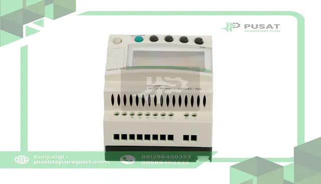 Schneider Electric SR2A101FU Smart Relay, 10 I/O, 120/240VAC w/Clock, w/ Display, Zelio Logic SR2 Series - gambar 4