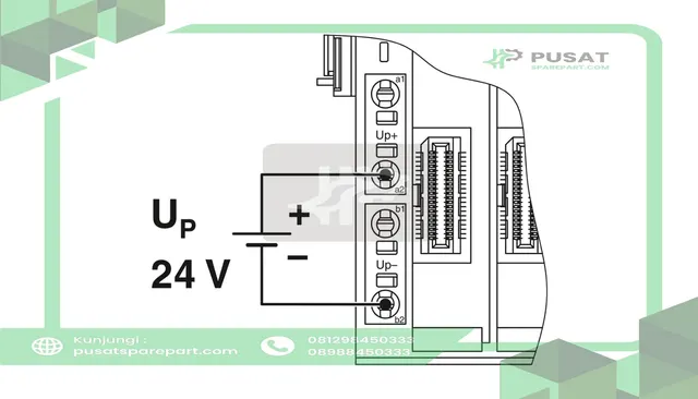 Phoenix Contact 1088135 PLC Expansion Module, Controller, AXL F BP SE4, Axioline Series - gambar 5