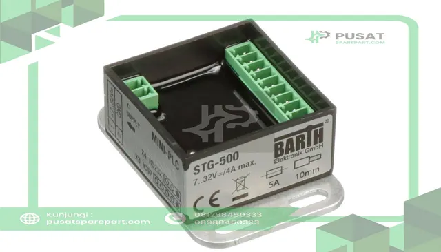 BARTH 0850-0500 Mini-PLC STG-500, 7-32 VDC, 5 x Input, 5 x Output