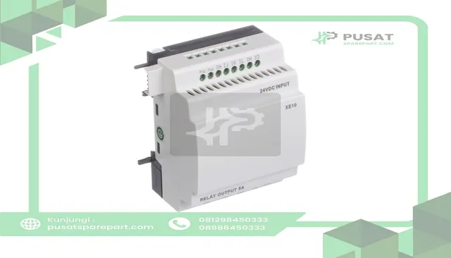 Crouzet 88970321 I/O Extension Module, XE10, 24VDC, 6 Input, 4 Relay Output - gambar 3