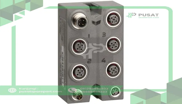 Schneider Electric TM7BAM4CLA Analog I/O expansion block, Modicon TM7, IP67, 2 AI/2AO, 0 20 mA, M12 connector