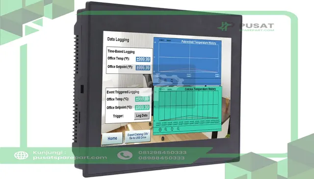 Maple Systems HMC4101A-M 10.2" HMI + PLC, Expandable
