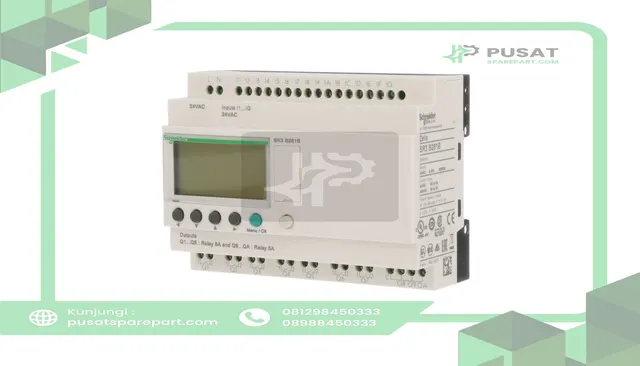 Schneider Electric SR3B261B Modular Smart Relay, 26 I/O, 24VAC, Display, Zelio SR3 Series - gambar 5