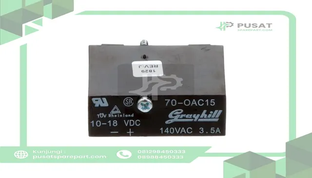 Grayhill 70-OAC15 I/O Module, Standard, Digital Output AC, 15Vdc Logic, 120Vac Load