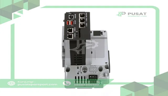 Red Lion Controls GRAC0001 PLC, 3 USB, 1 RJ12, 4 RJ45, DIN Rail/Panel Mnt, Protocol Conv., Graphite Series - gambar 3
