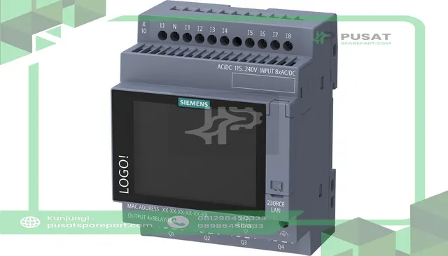 Siemens 6ED10521MD080BA3 LOGO 12/24RCE. 8DI(4AI)/4DO. 800 Blocks