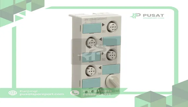 Siemens 3RK1200-0CQ20-0AA3 As-I Mod, K45, 4In, 200Ma, Pnp, Electronic
