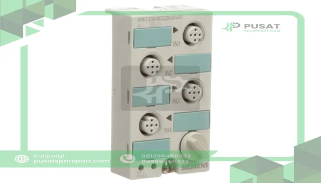 Siemens 3RK1200-0CQ20-0AA3 As-I Mod, K45, 4In, 200Ma, Pnp, Electronic - gambar 2