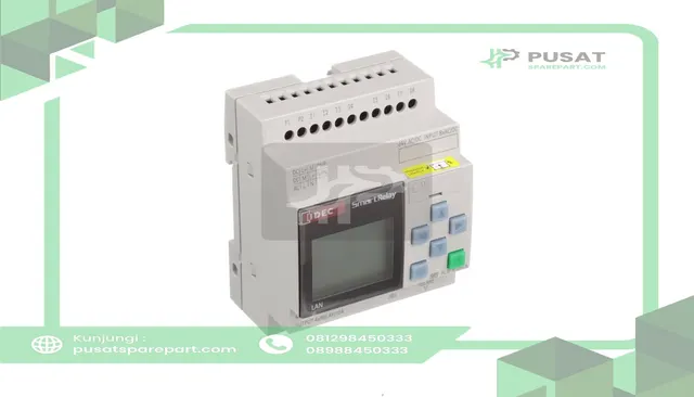 IDEC Corporation FL1F-H12RCA Smart Relay, Embedded RJ45 Ethernet Port, Micro SD, Data Logging, 12/24 VDC - gambar 3