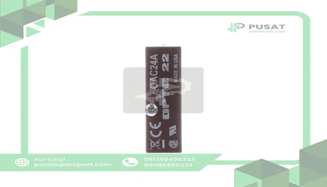 Opto 22 OAC24A Module, Digital, 24 to 280 VAC, 18 mA @ 24 VDC, 100 Megohms (Min.) @ 500 VDC - gambar 2