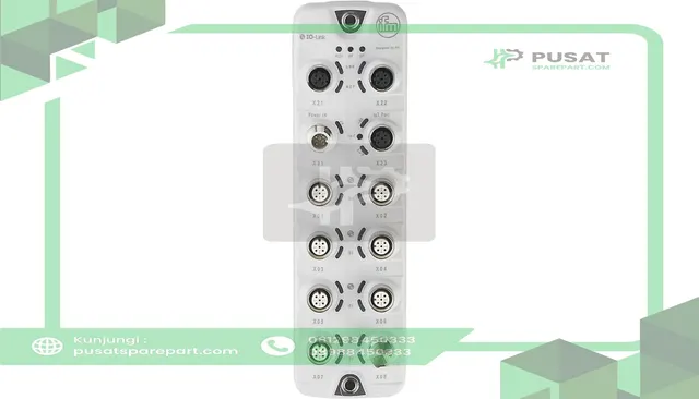 ifm efector AL1327 IO-Link master, Ethernet/IP,8 x M12 ports, 8 inputs/ 4 outputs, IoT port, IP69K