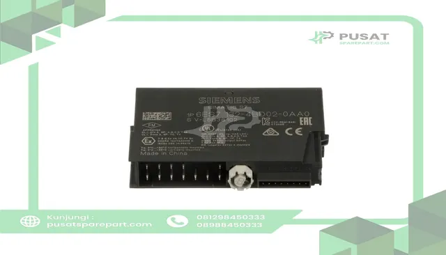 Siemens 6ES7132-4BD02-0AA0 Plc I/O Module Simatic Et 200S 4 X I/O, 0.5 A 24 V Dc, 81 X 15 X 52 Mm - gambar 3