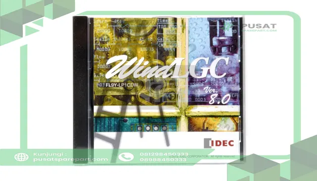 IDEC Corporation FL9Y-LP1CDW Software, SmartRelay, WindLGC w/Online Manual, for FL1E & FL1F Series