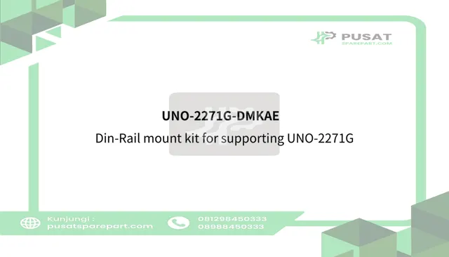 Advantech UNO-2271G-DMKAE Intelligent Gateway, Accessories, DIN-rail Mounting Kit, Model UNO-2271G