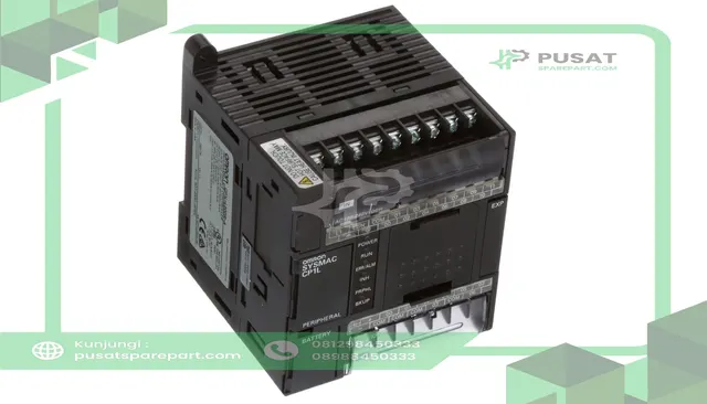 Omron Automation CP1L-L20DR-A PLC, CPU unit, 100-240 VAC, Relay, 12-In/8-Out, USB, CP1 Series