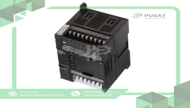 Omron Automation CP1L-L20DR-A PLC, CPU unit, 100-240 VAC, Relay, 12-In/8-Out, USB, CP1 Series - gambar 5
