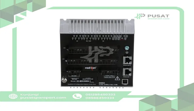 Red Lion Controls E3-MIX20884-1 E3 I/O module, 12 DI (DC), 8 DI/DO (DC), 8 AI (mA)