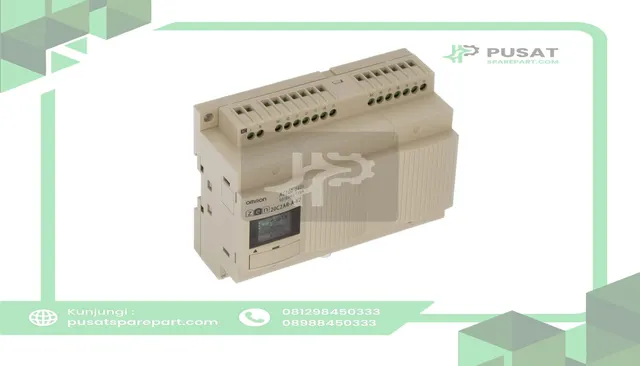 Omron Automation ZEN-20C2AR-A-V2 Controller,PLC,Sup-V 100-240AC,0.15, 0.35mA,12 Voltage In,8 Relay Out,IP20