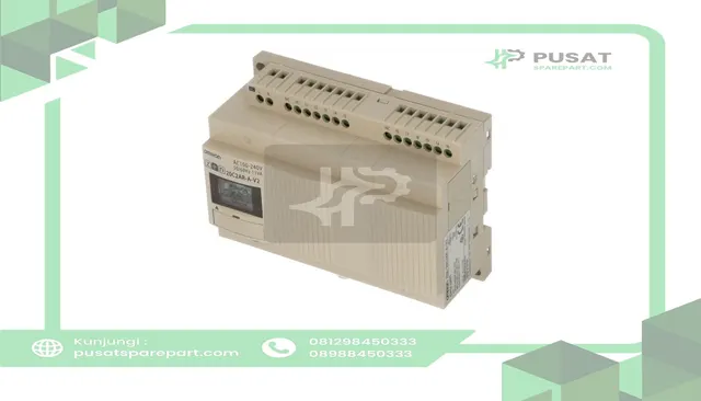 Omron Automation ZEN-20C2AR-A-V2 Controller,PLC,Sup-V 100-240AC,0.15, 0.35mA,12 Voltage In,8 Relay Out,IP20 - gambar 5