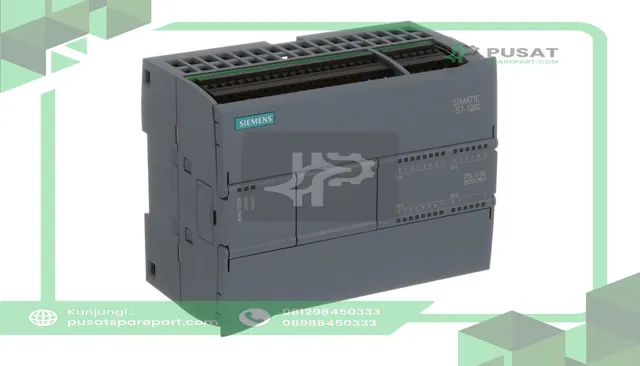 Siemens 6ES72151HG400XB0 PLC, Logic Controller CPU 12 DI Relay 10 DO Relay, 125 kb 24 VDC, S7-1200 Series - gambar 2