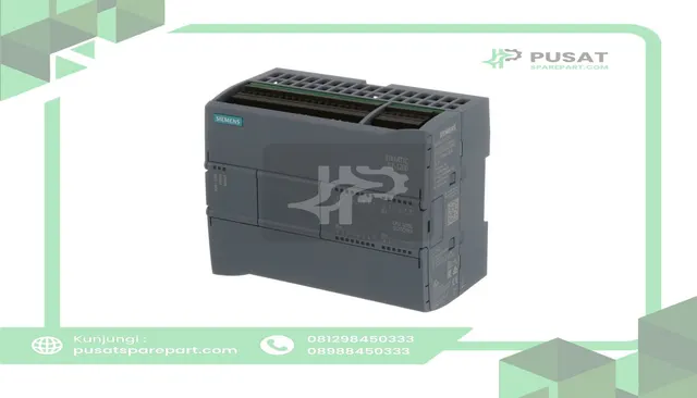 Siemens 6ES72151HG400XB0 PLC, Logic Controller CPU 12 DI Relay 10 DO Relay, 125 kb 24 VDC, S7-1200 Series - gambar 3
