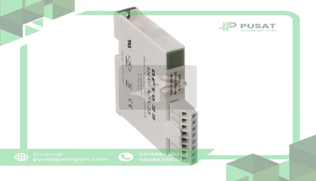 Opto 22 SNAP-AOA-23 Module, Analog Output, 8 VDC (Min.), 4 to 20 mA, 3 ms (Delta Time), 3.9 A - gambar 2