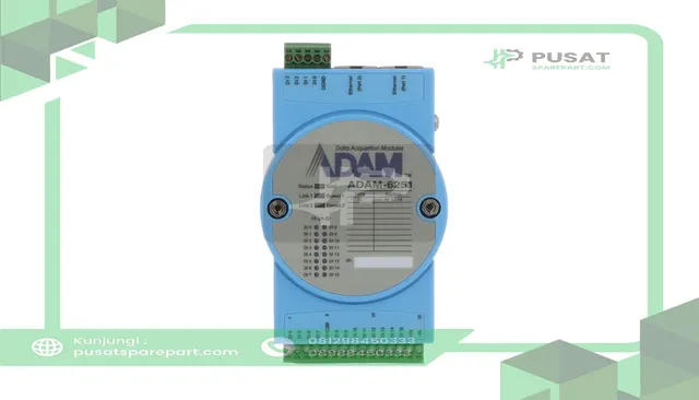 Advantech ADAM-6251-B Remote I/O Module, 16 Analog Isolated Input Modbus TCP, adrxo, ADAM-6000 Series - gambar 3