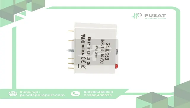 Opto 22 G4IDC5B Module, DC Input, 4 to 16 VDC, 45 mA (Max.), 0.05 ms, 0.1 ms, 5 VDC, 0 degC - gambar 2