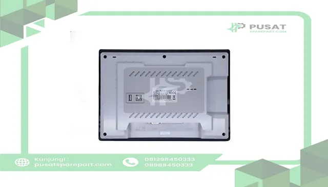 RS PRO 2156606 HMI Touchscreen Display, 10.2 Inch, TFT LCD 800x480 pixels, IP65, 24VDC, 4 port - gambar 3