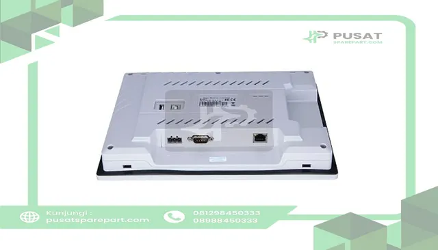 RS PRO 2156606 HMI Touchscreen Display, 10.2 Inch, TFT LCD 800x480 pixels, IP65, 24VDC, 4 port - gambar 4