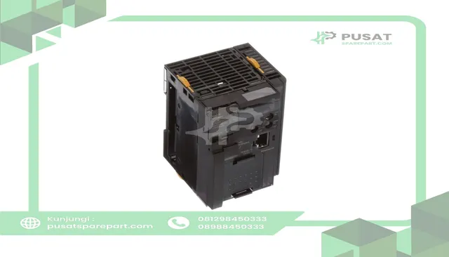 Omron Automation CJ2M-CPU33 PLC, Built-in Ethernet/IP, 20K Steps, 40 I/O, 3 Expansion Racks Max, CJ Series