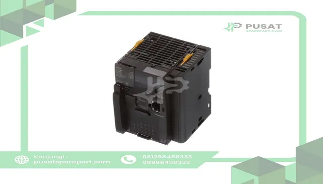 Omron Automation CJ2M-CPU33 PLC, Built-in Ethernet/IP, 20K Steps, 40 I/O, 3 Expansion Racks Max, CJ Series - gambar 5