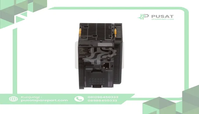 Omron Automation CJ2M-CPU33 PLC, Built-in Ethernet/IP, 20K Steps, 40 I/O, 3 Expansion Racks Max, CJ Series - gambar 2