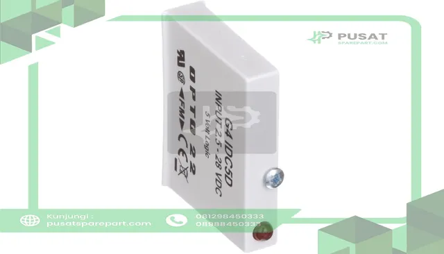 Opto 22 G4IDC5D Module, DC Input, 2.5 to 28 VDC, 30 mA (Max.), 1 ms, 1.5 ms, 5 VDC, 0 degC, 70