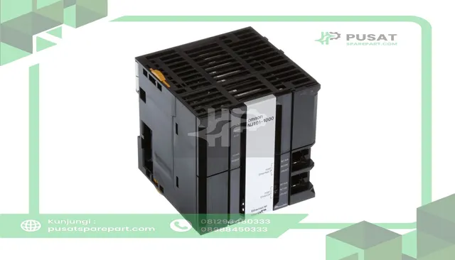 Omron Automation NJ101-1000 Machine Controller, 2 Axes, EtherCat Ports, Panel Mount, NJ1 Series