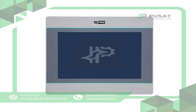 RS PRO 2156604 Touchscreen HMI TFT LCD 7in Color Display, 800x480px, IP65, 24VDC, 3 port