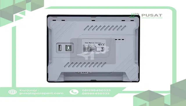 RS PRO 2156604 Touchscreen HMI TFT LCD 7in Color Display, 800x480px, IP65, 24VDC, 3 port - gambar 3