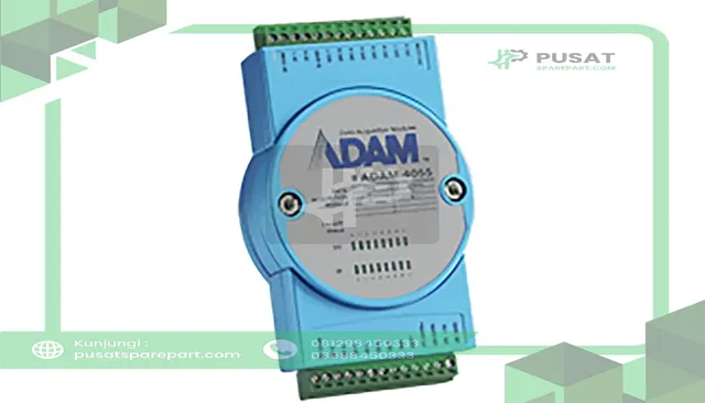 Advantech ADAM-4055-C 16-Channel Isolated DI/DO Module w/ LED & Modbus