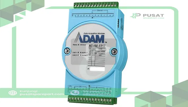 Advantech ADAM-6317-A1 IoT Gateway, OPC UA and Security Remote I/O AI Module, adrxo, ADAM-6300 Series