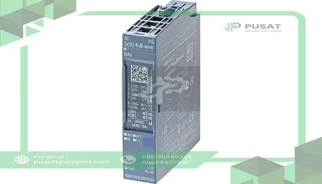 Siemens Instrumentation 7MH41346LB000DA0 PLC Expansion Module, 2 Analog Input, 2 Channel, SIMATIC ET 200SP Series