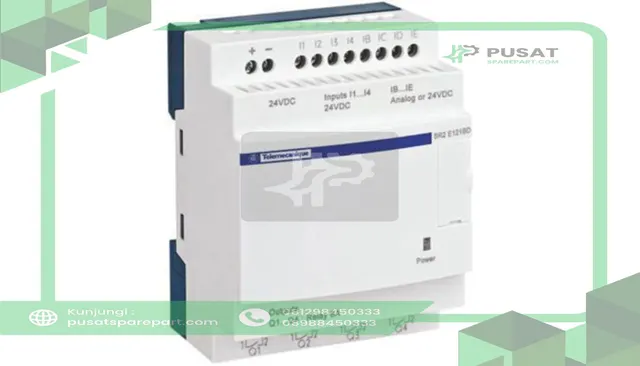 Schneider Electric SR2D201FU Logic Module Without Display, 12 x 8 I/O, Zelio Logic SR2 Series